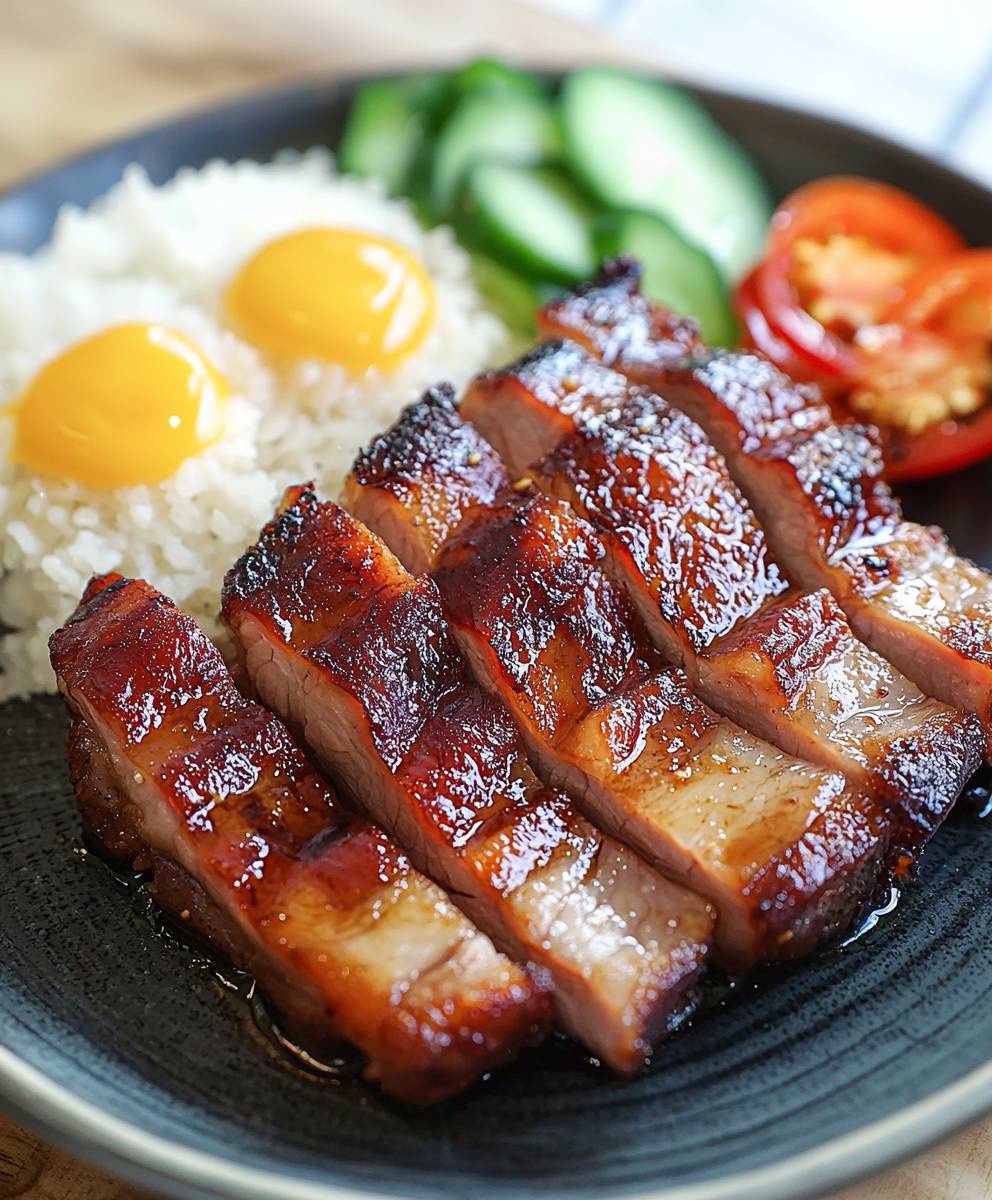 Char Siu Schweinefleisch BBQ