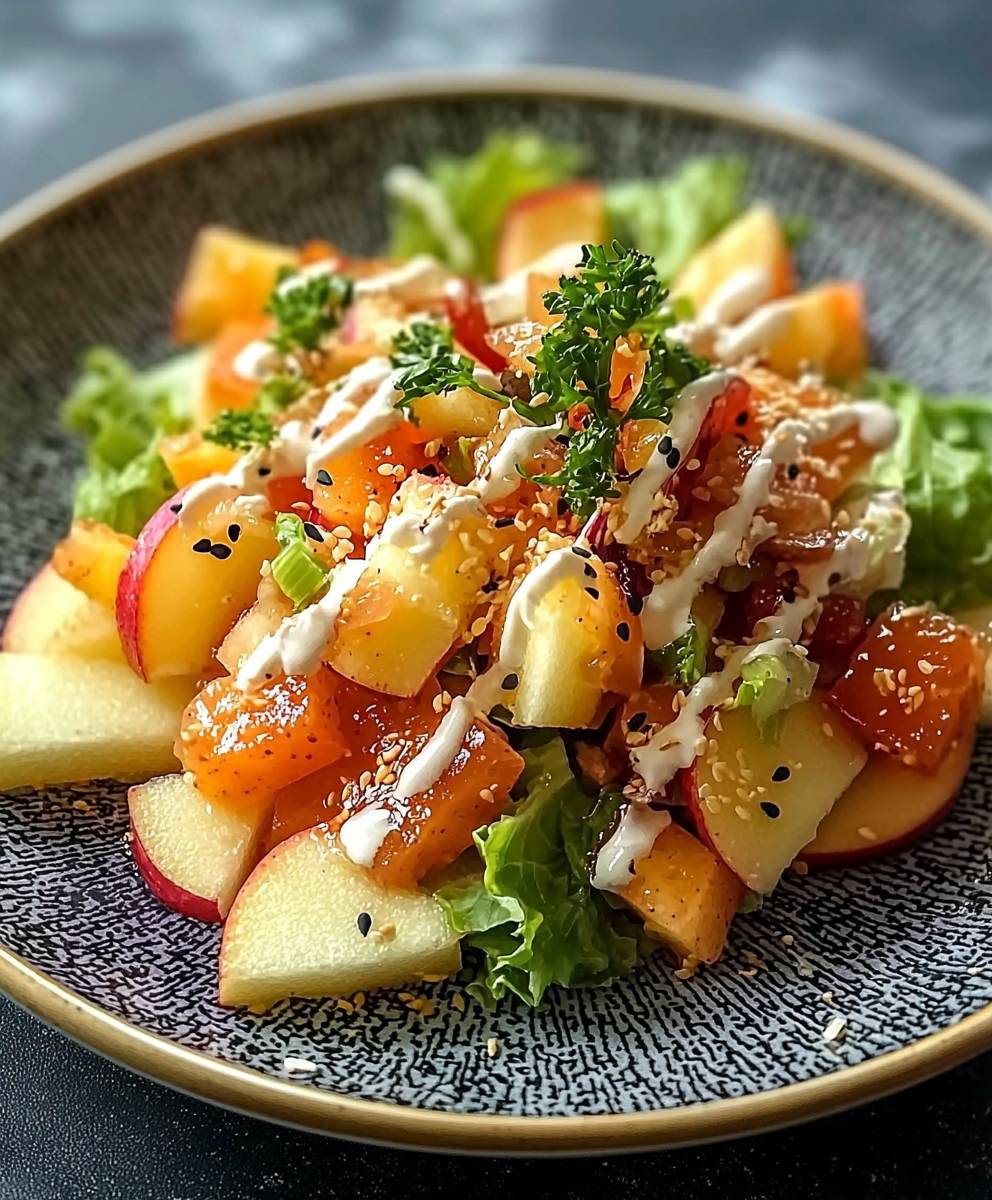 Chinakohl Apfel Salat
