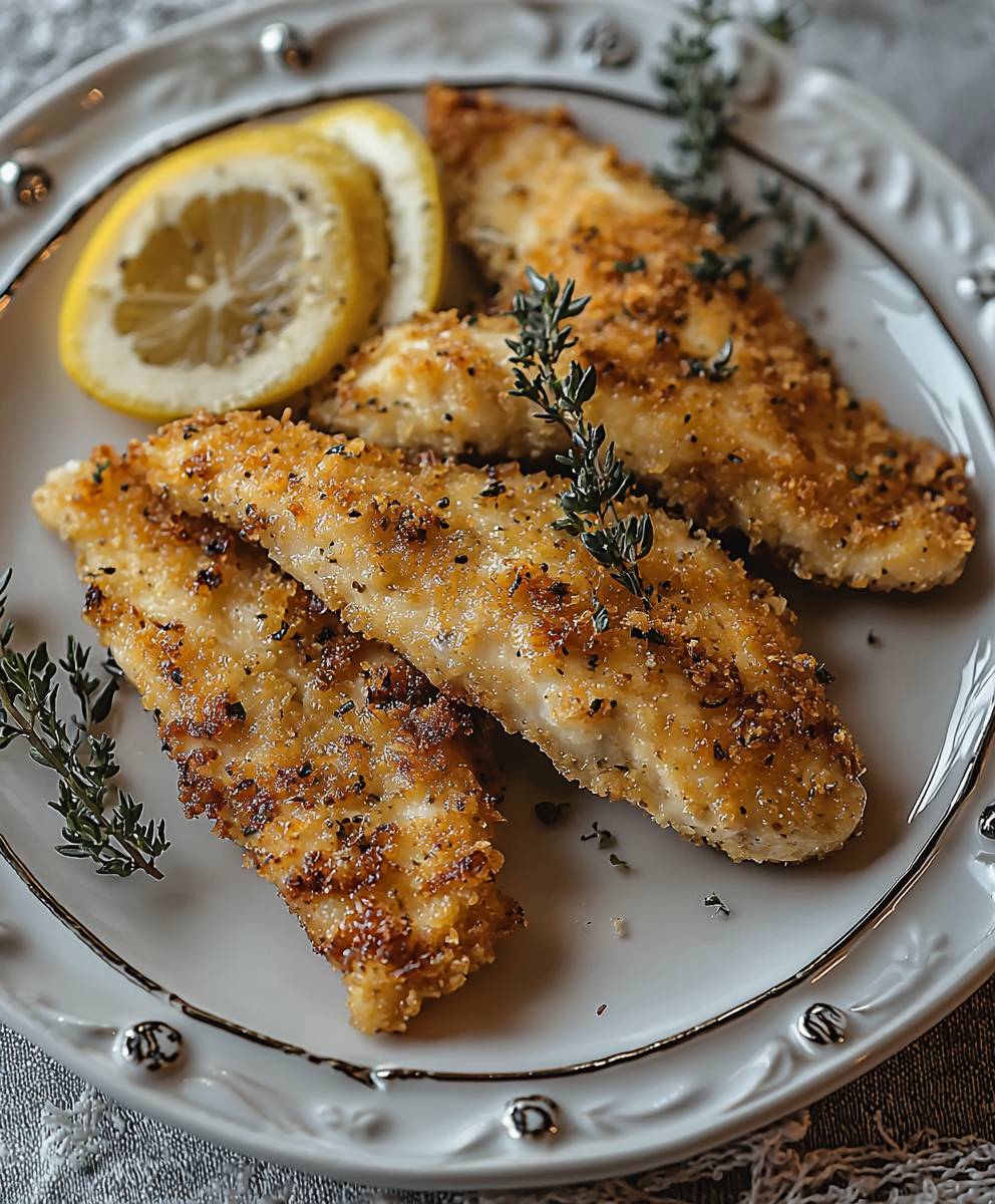 Knusprige Hähnchen Schnitzel Airfryer