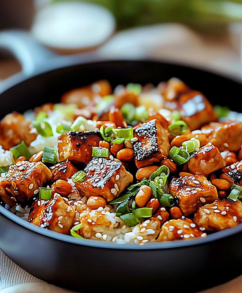 Vegane Eierrollen Bowl