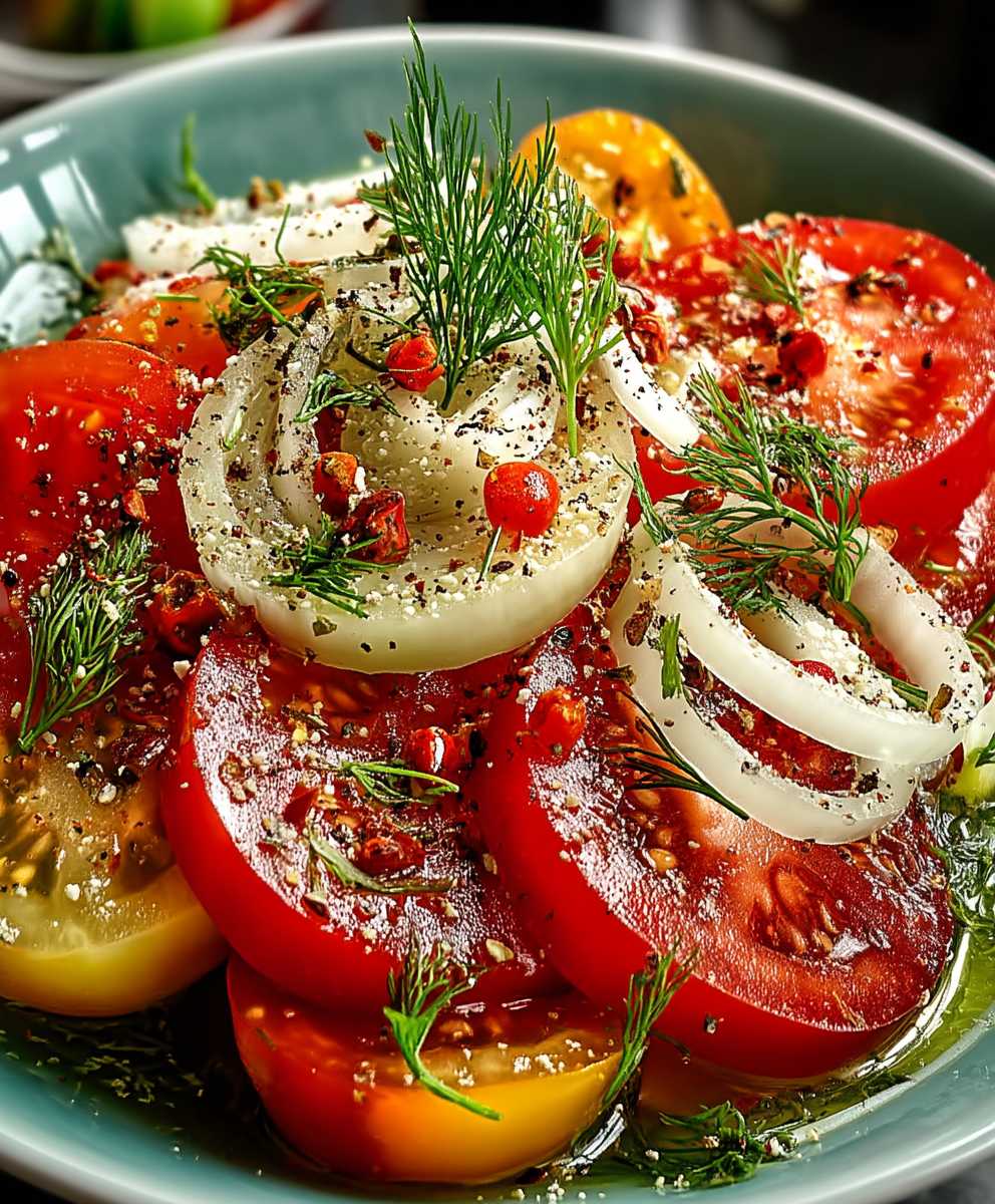 Tomaten Fenchel Salat