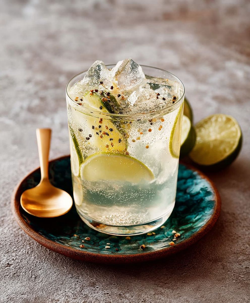 Gin Tonic Holunderblüte Pfeffer