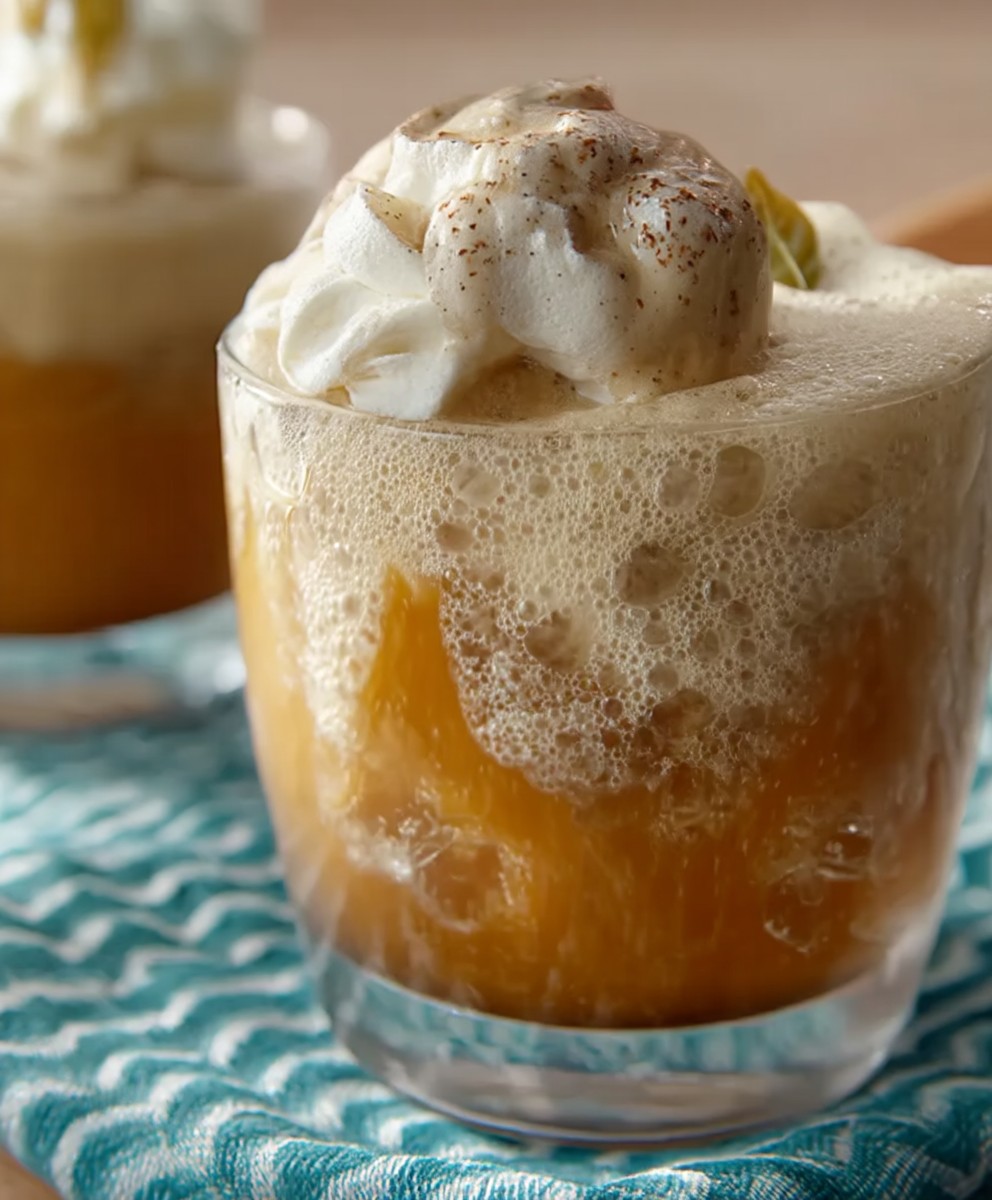Kürbis Bier Float