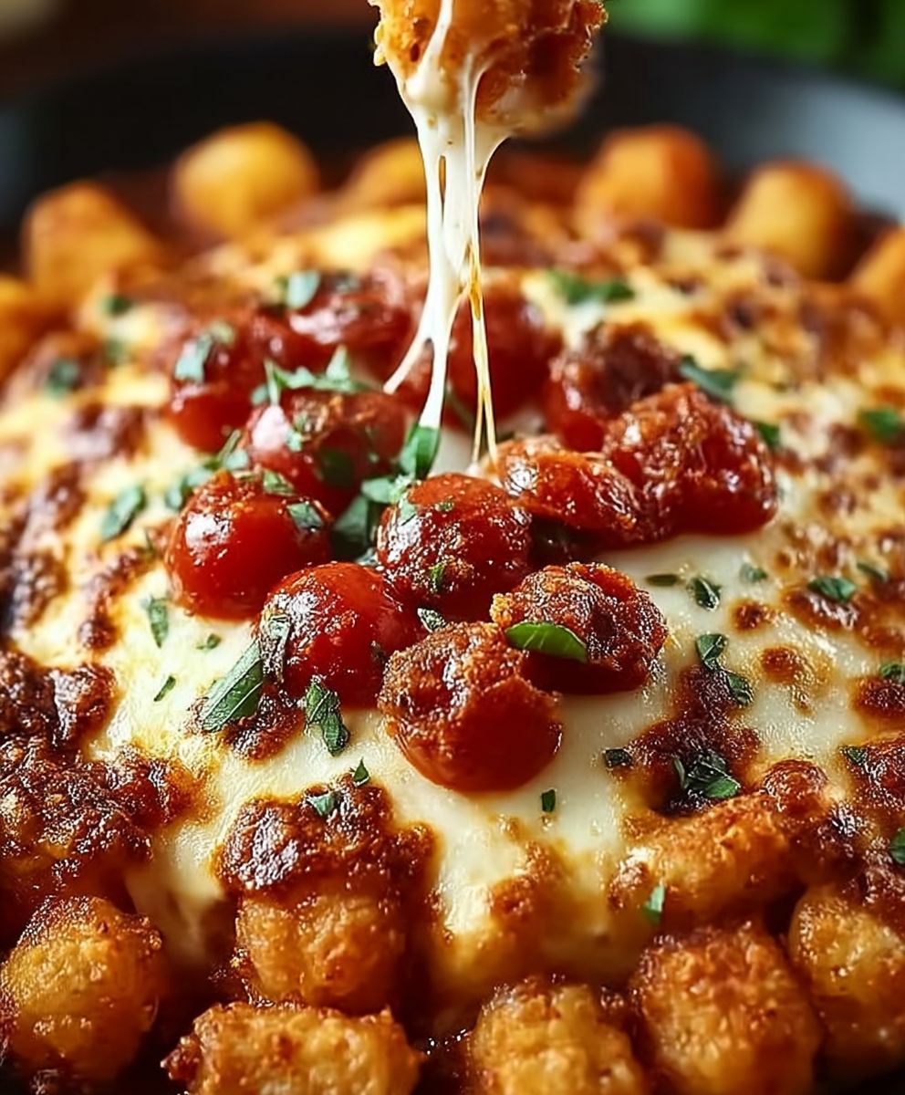 Pizza Tot Auflauf