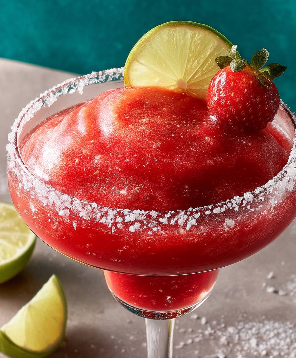Gefrorene Erdbeer Margarita