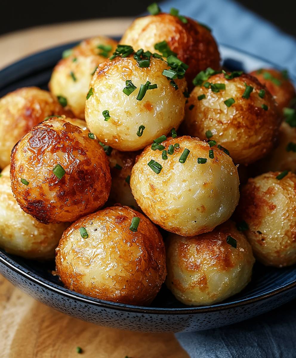 Heißluftfritteuse Kartoffelbällchen