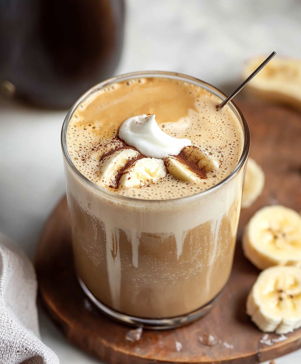 Bananenmilchkaffee selber machen