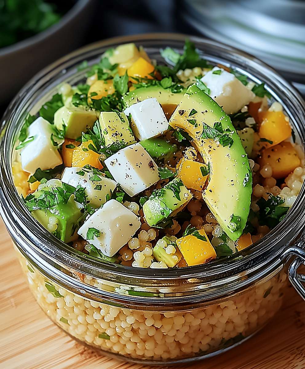 Couscous Salat Avocado