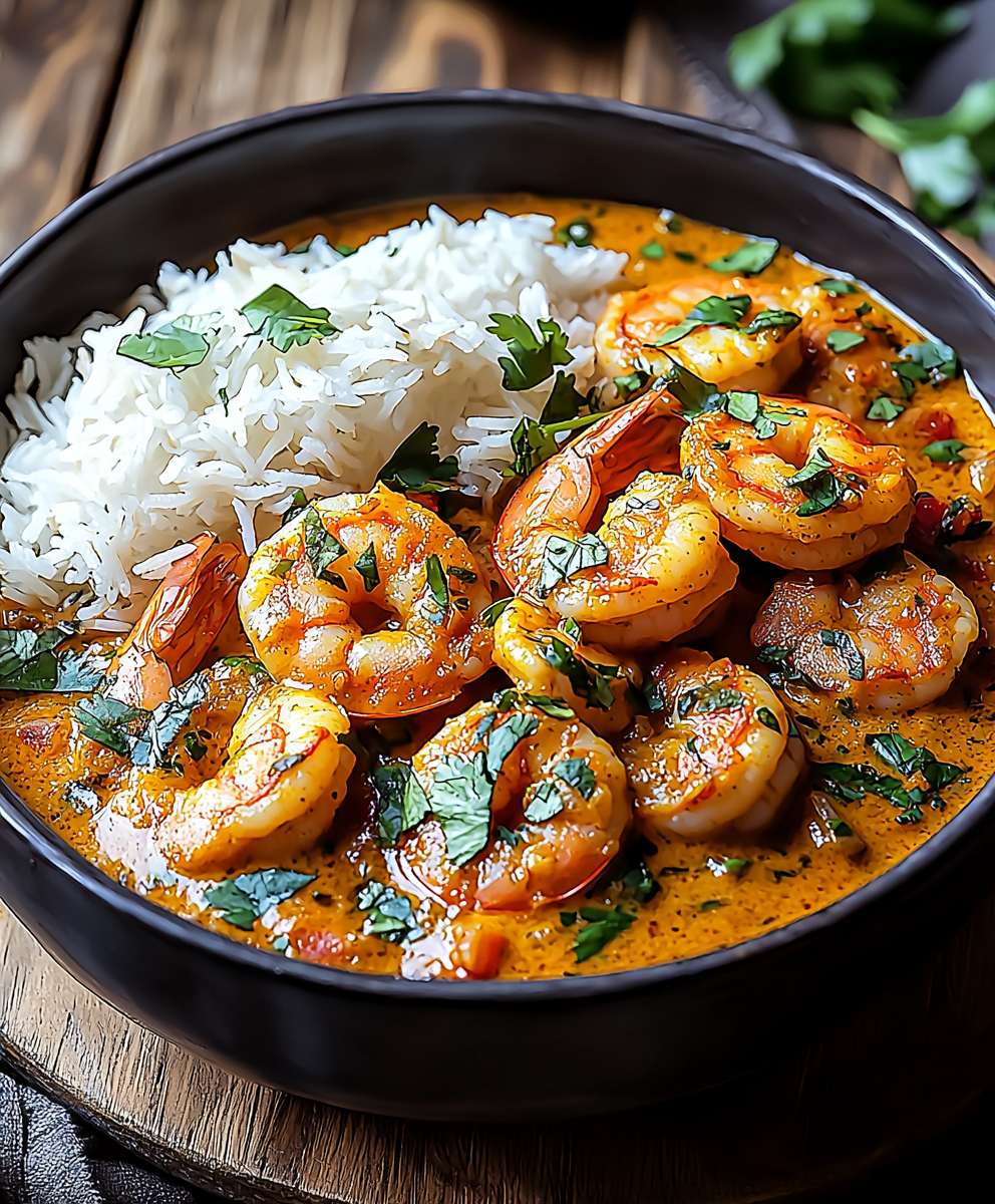 Garnelen Curry einfach zubereiten