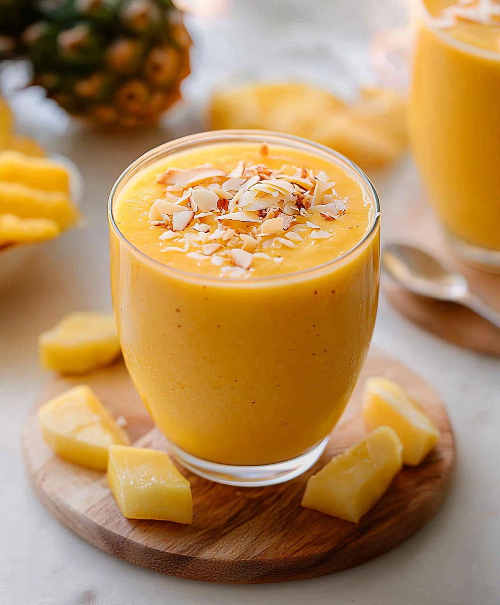 Tropischer Smoothie Sonnenaufgang