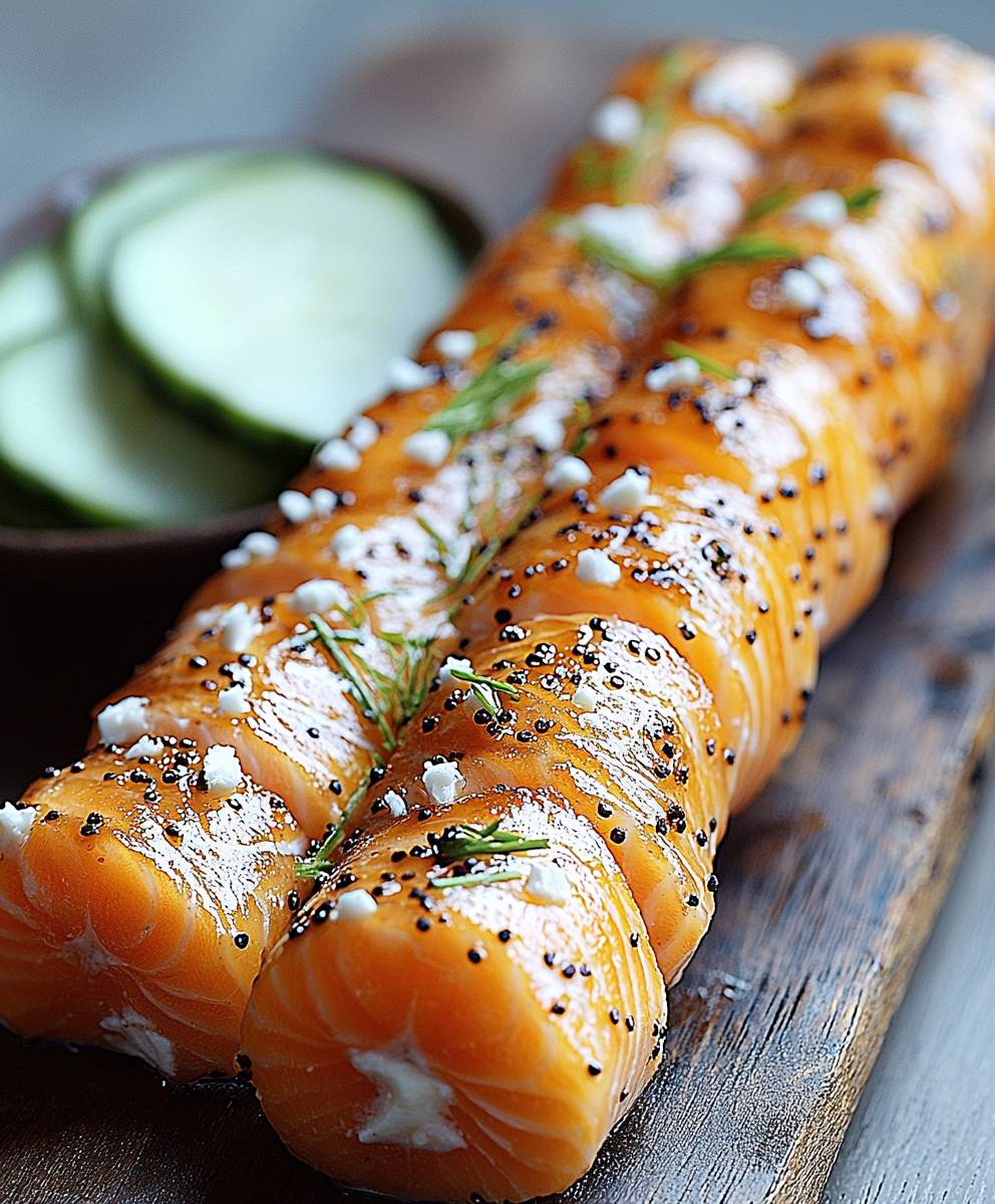 Lachs Meerrettich Brezelstange