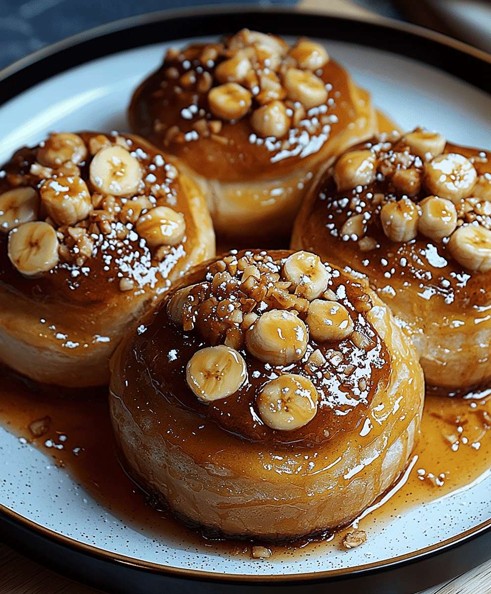 Bananen Macadamia Brötchen backen