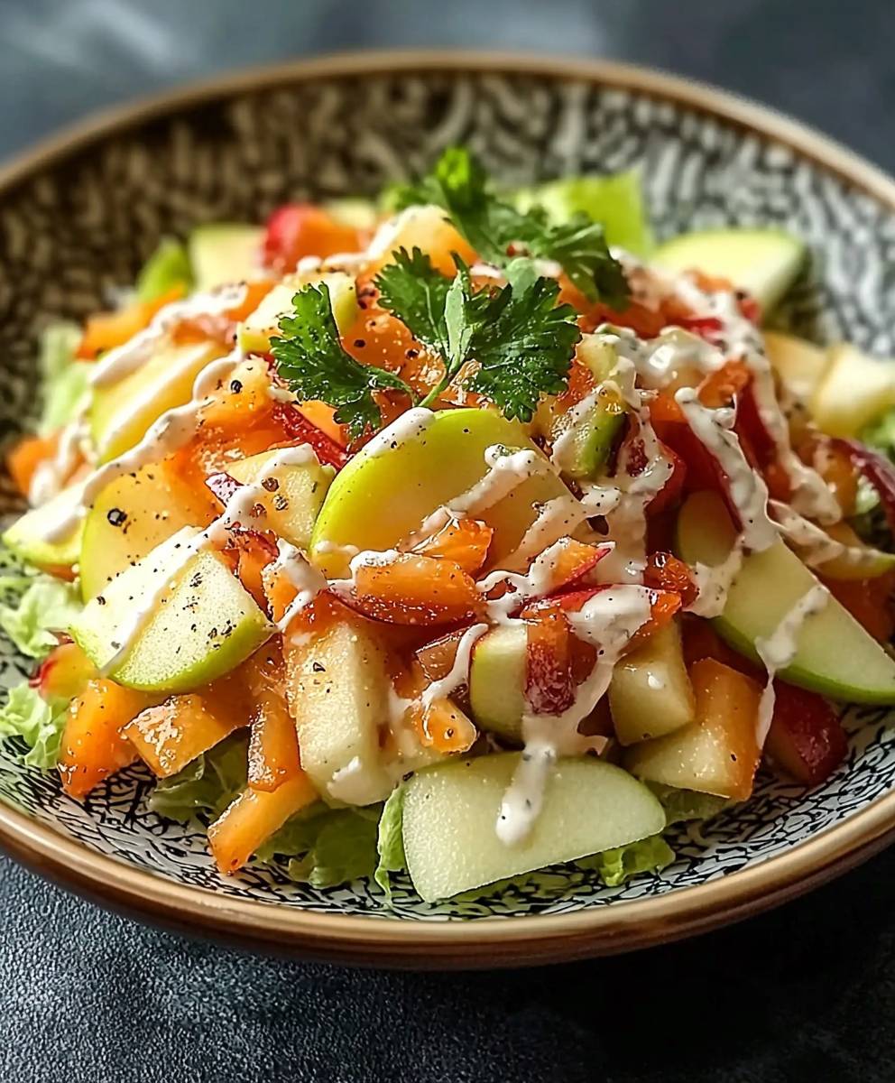 Chinakohl Apfel Salat