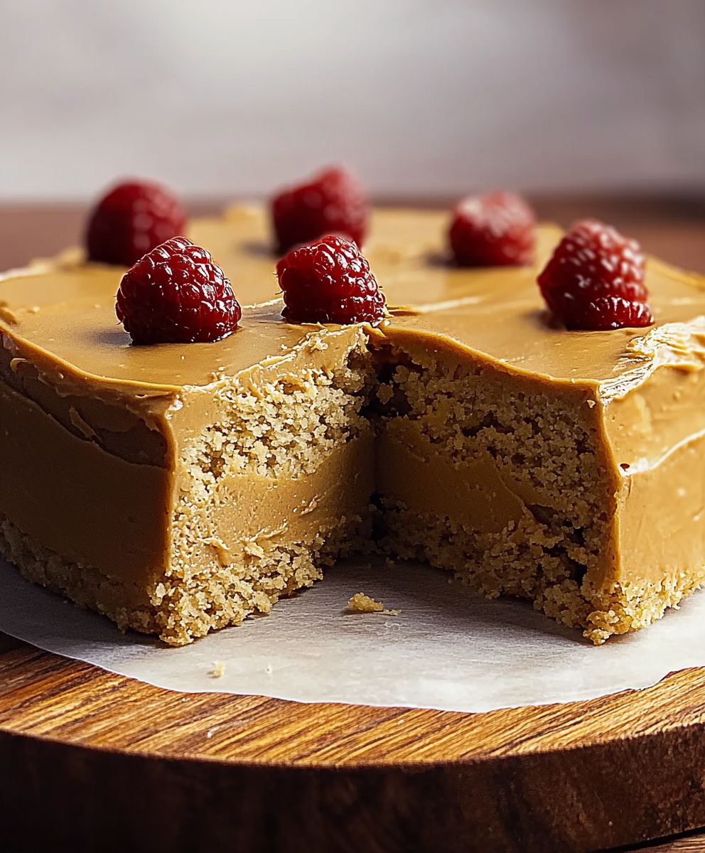 Erdnussbuttertorte backen
