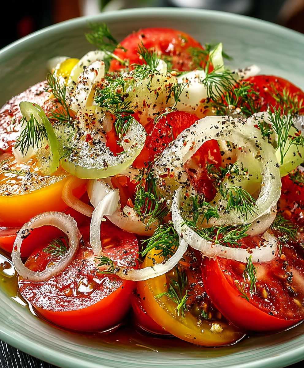 Tomaten Fenchel Salat