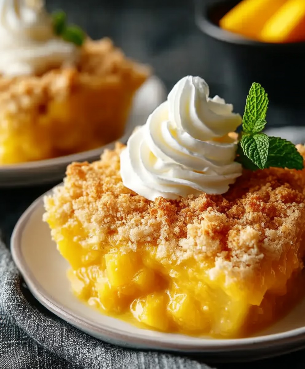 Mango Streusel Kuchen