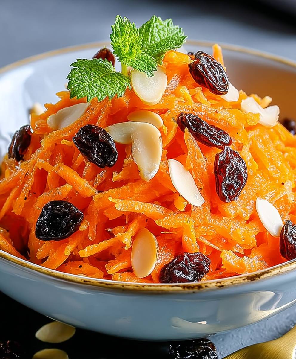 Karotten Rosinen Salat