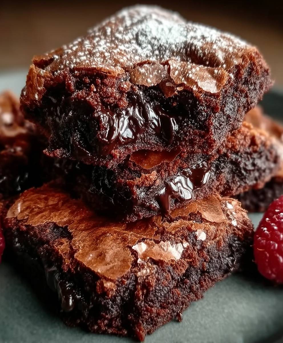 Zartschmelzende Brownies backen