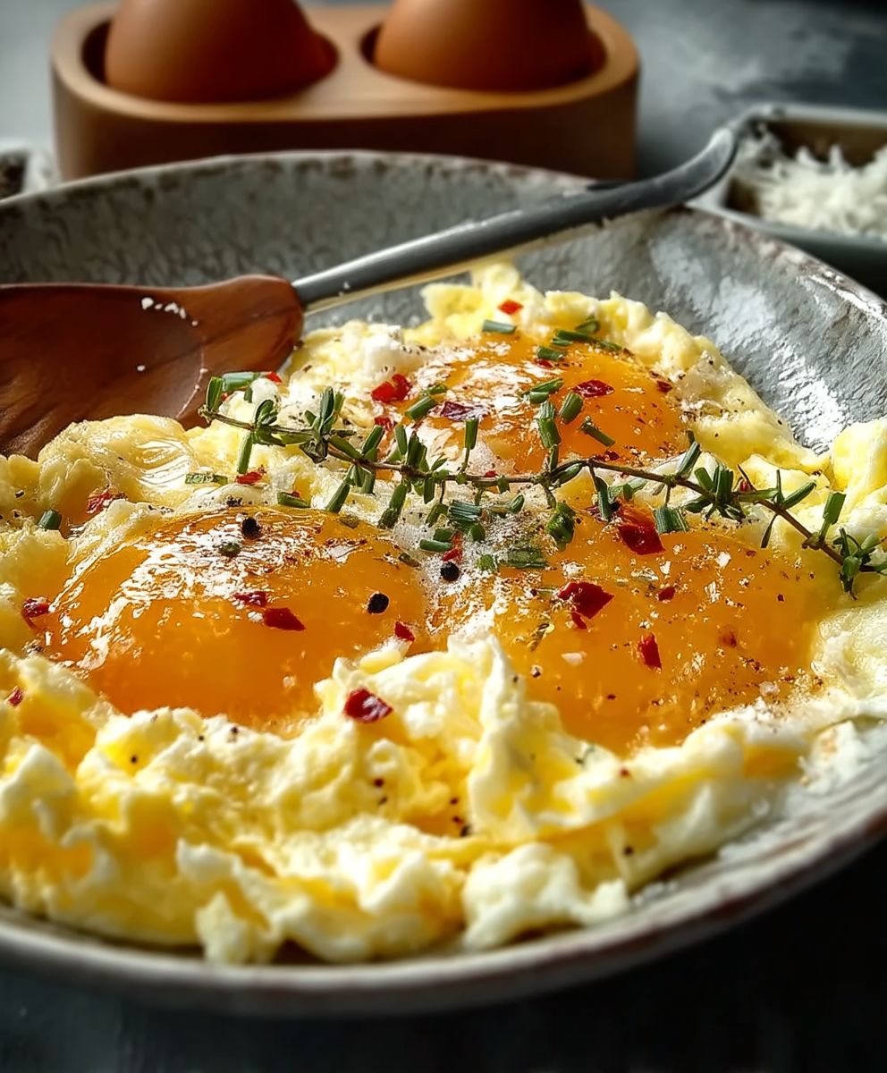 Cremiges Rührei Zubereiten