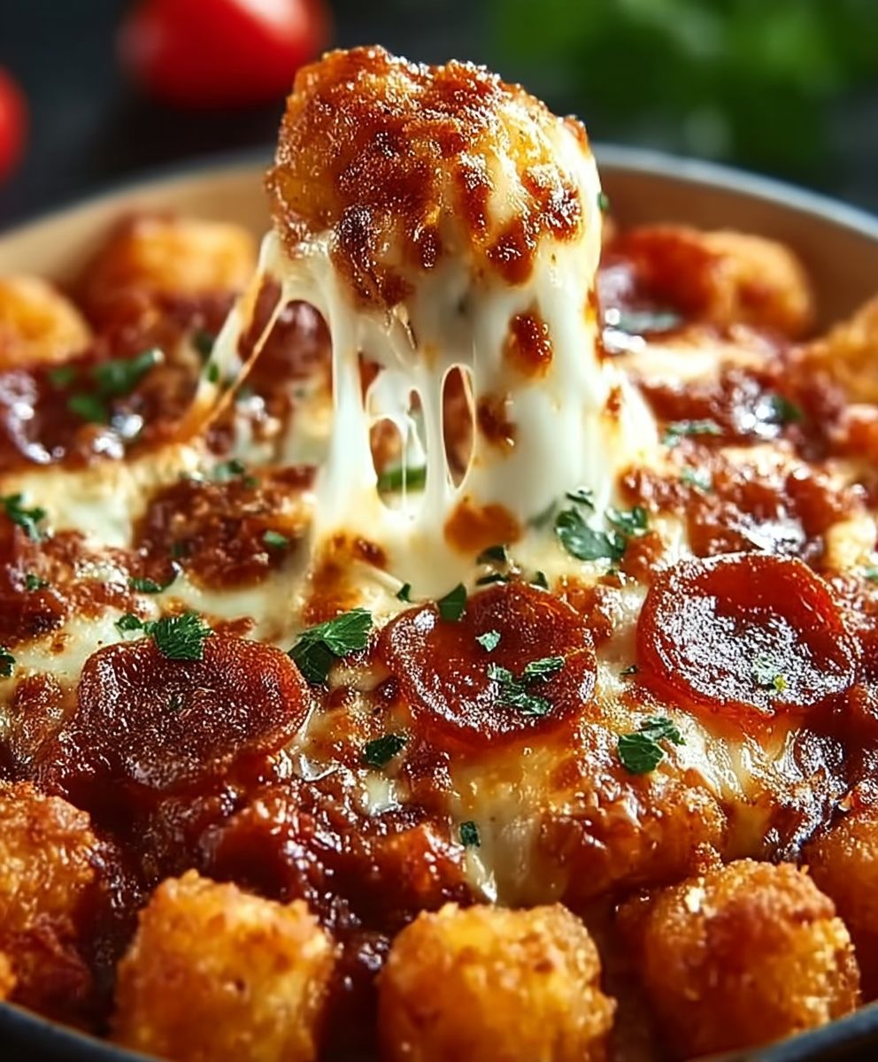 Pizza Tot Auflauf