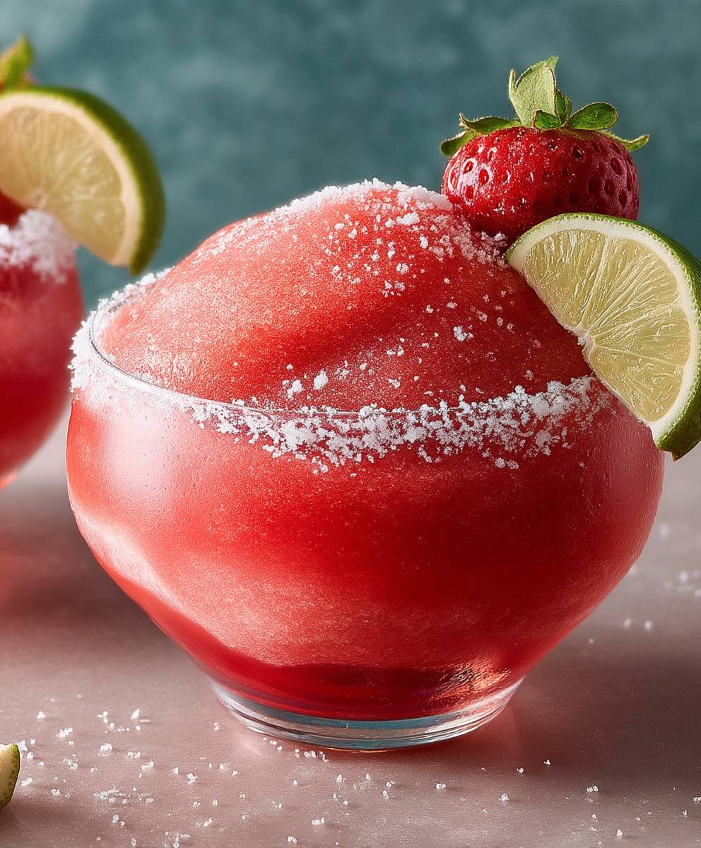 Gefrorene Erdbeer Margarita