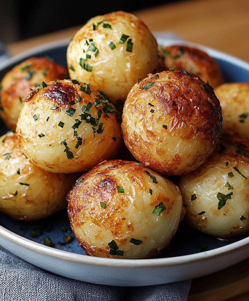 Heißluftfritteuse Kartoffelbällchen