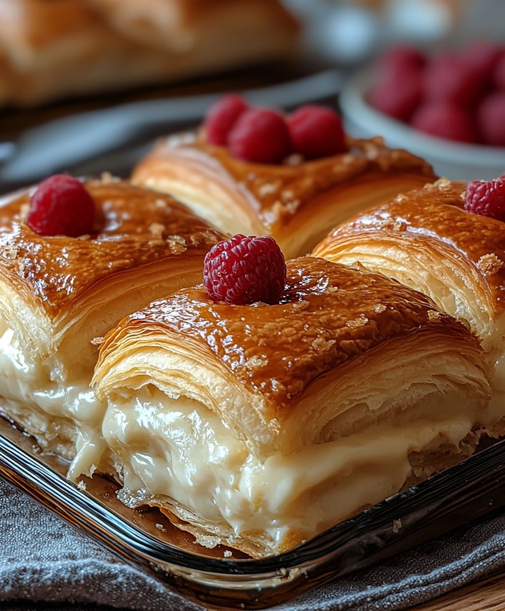 Cheesecake Croissant Auflauf