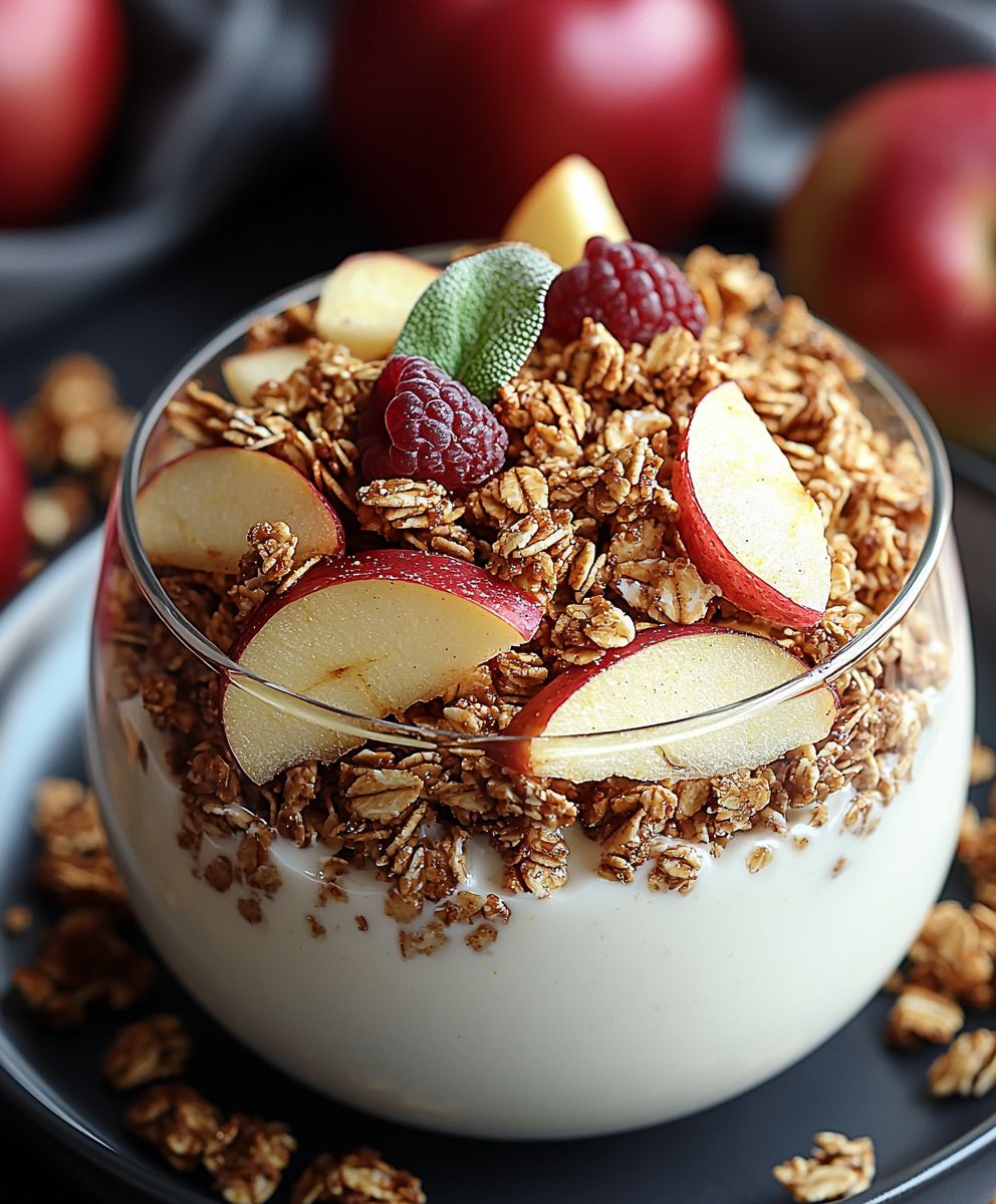 Bratapfel Granola selber machen