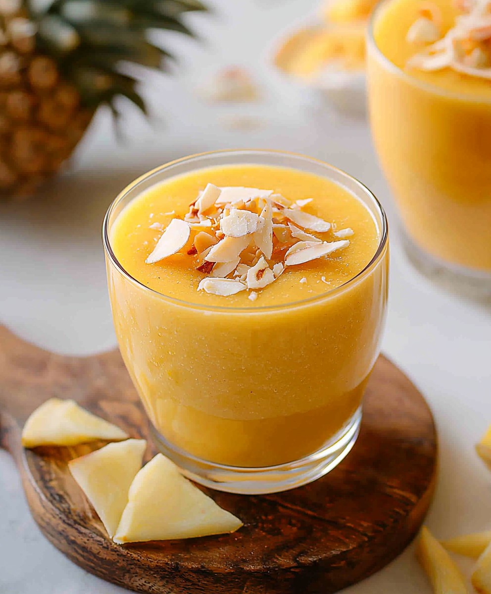 Tropischer Smoothie Sonnenaufgang