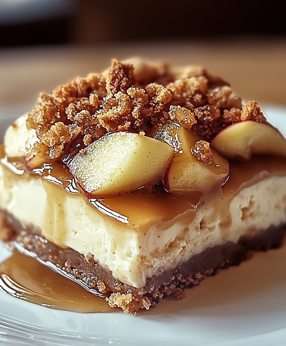 Apfel Knusper Käsekuchen