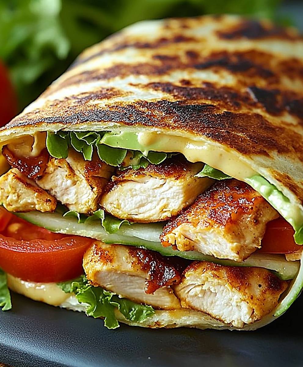 Chicken Club Wrap