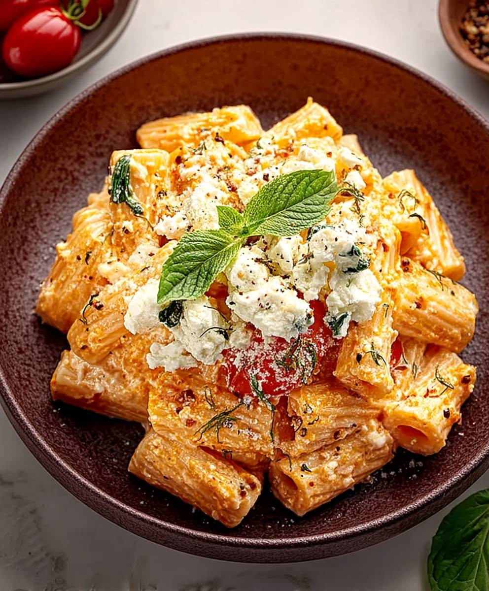 Hüttenkäse Pasta