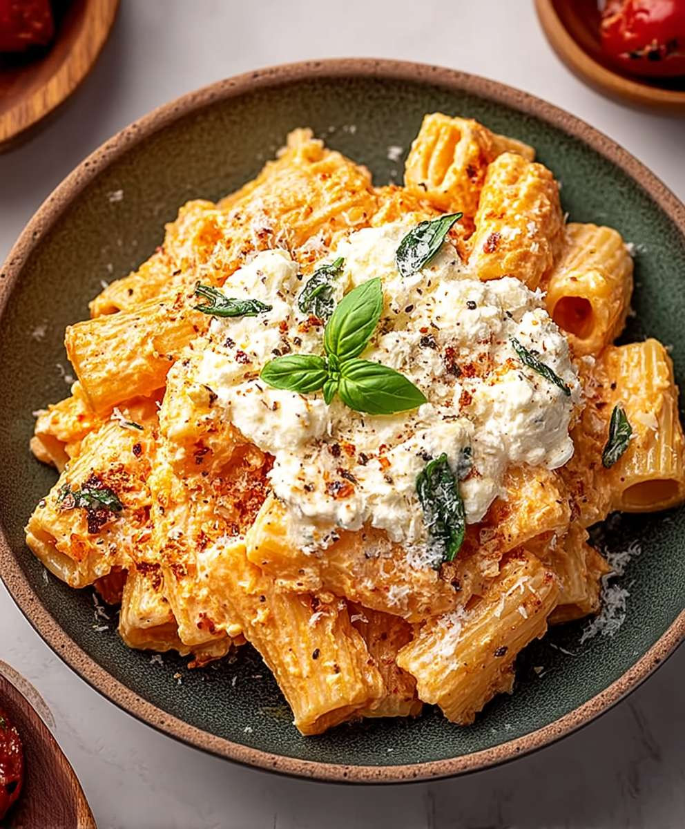 Hüttenkäse Pasta