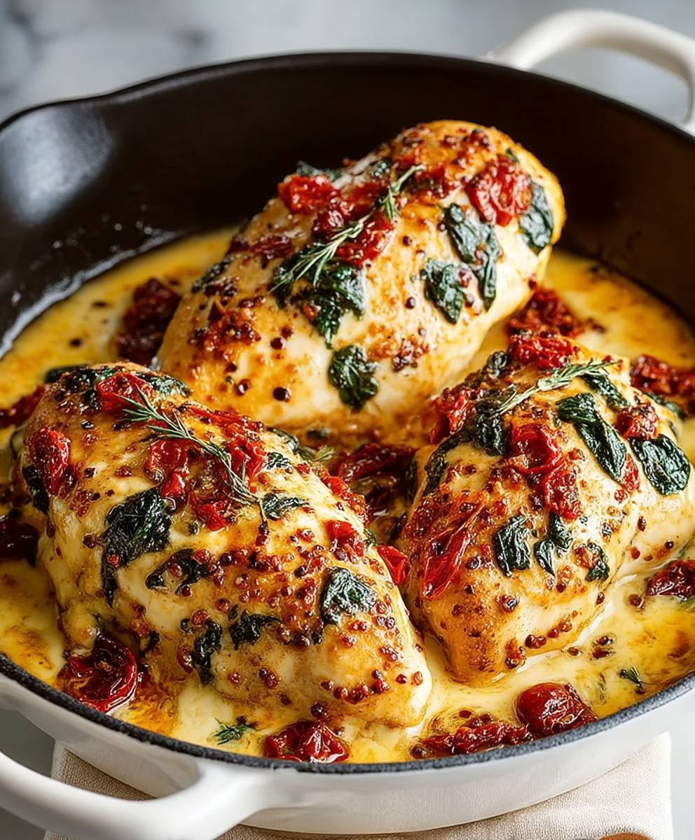 Toskanisches gebackenes Huhn