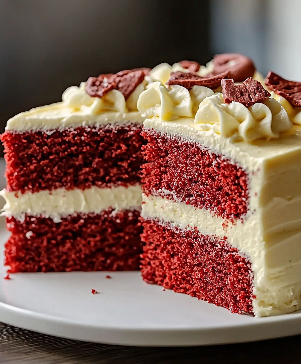 Roter Samtkuchen backen
