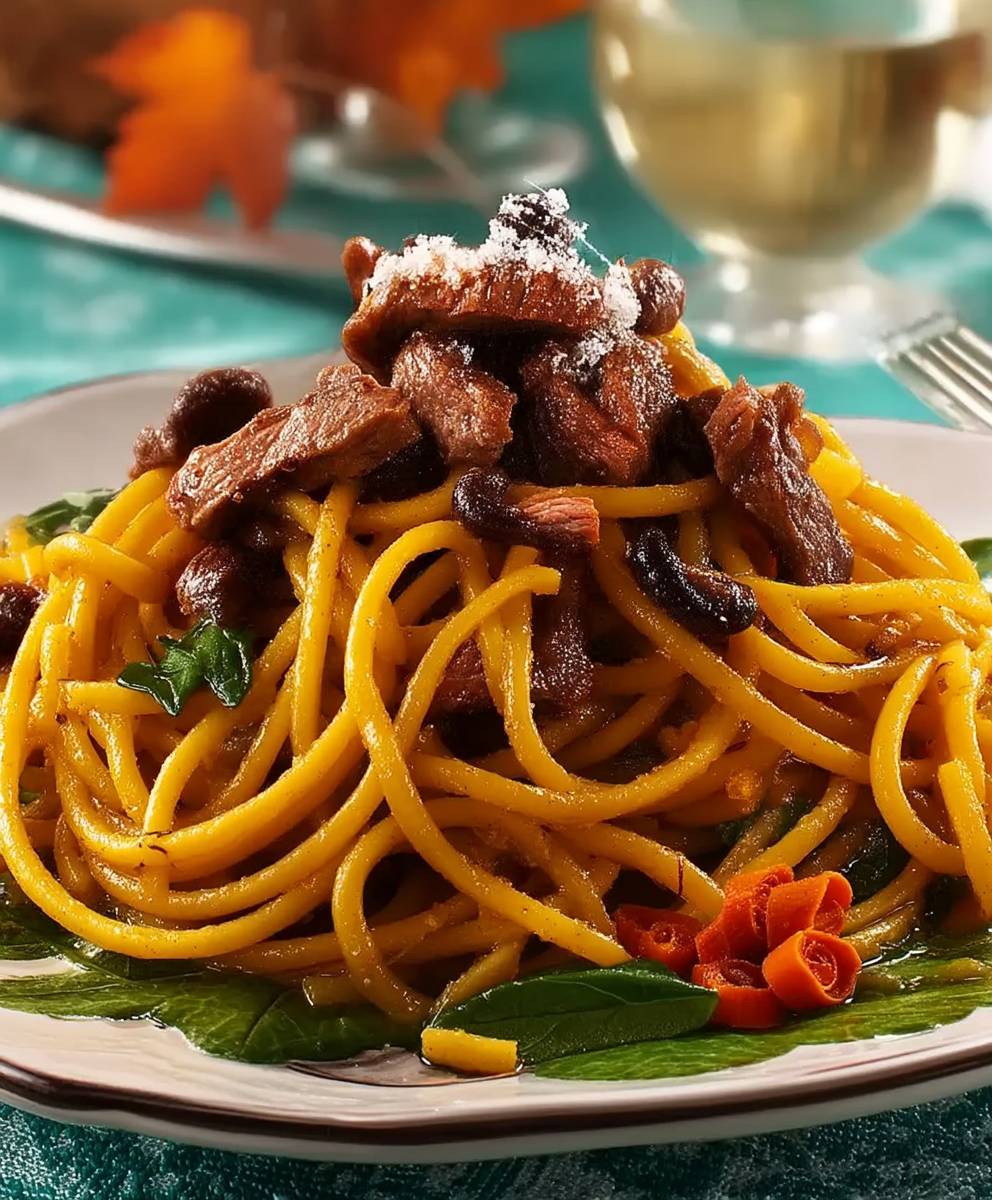 Entenragout mit Bigoli