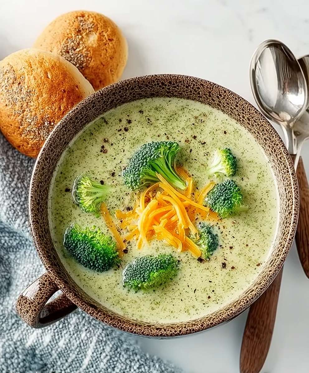 Brokkoli Cremesuppe altmodisch