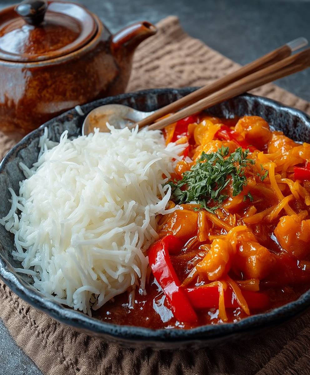 Hähnchen Süß Sauer selber kochen