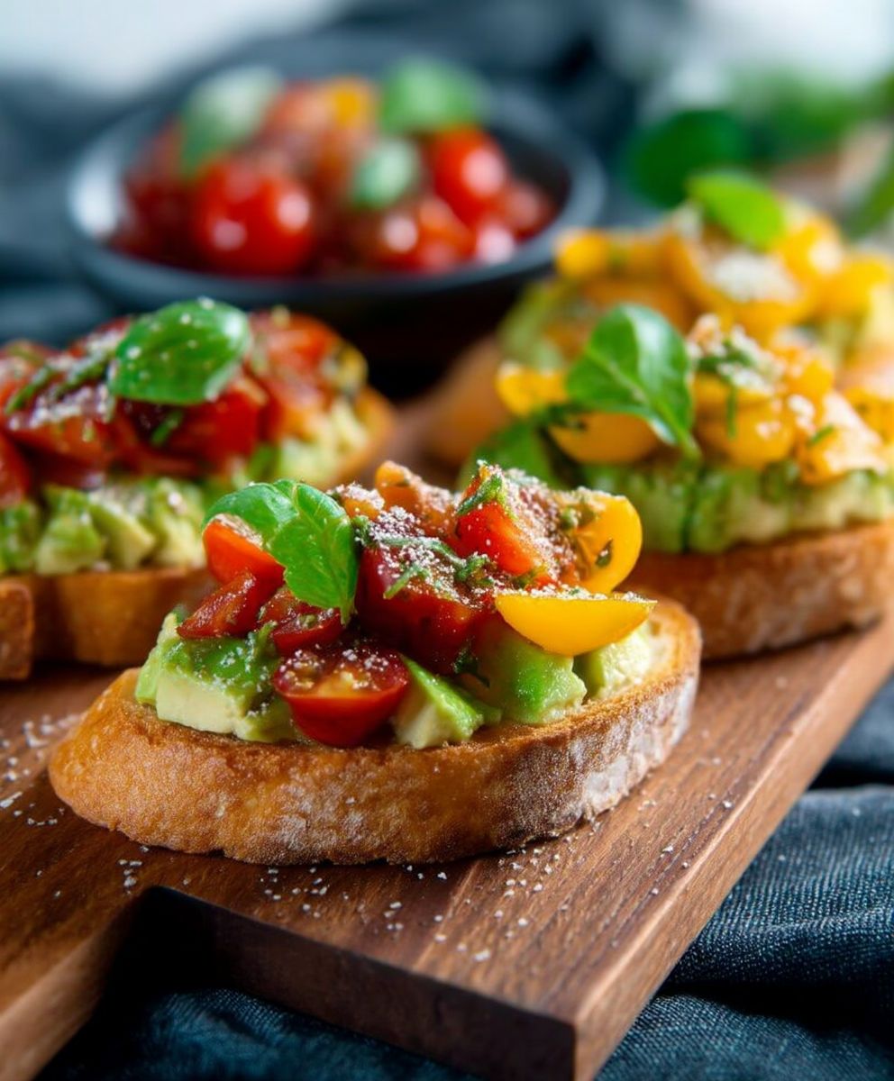 Avocado Bruschetta selber machen