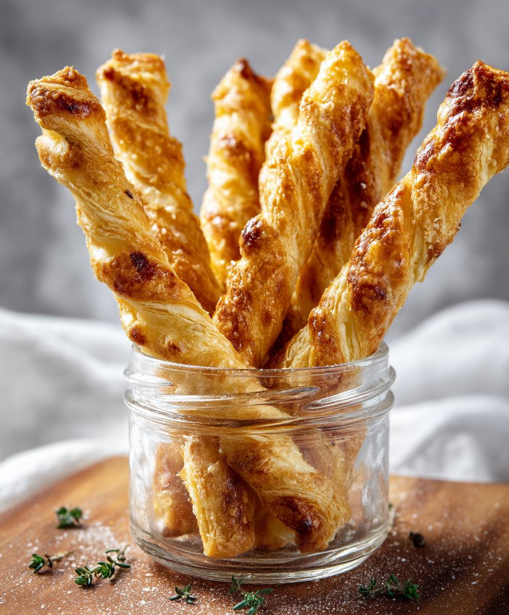 Käsestangen schnell einfach backen