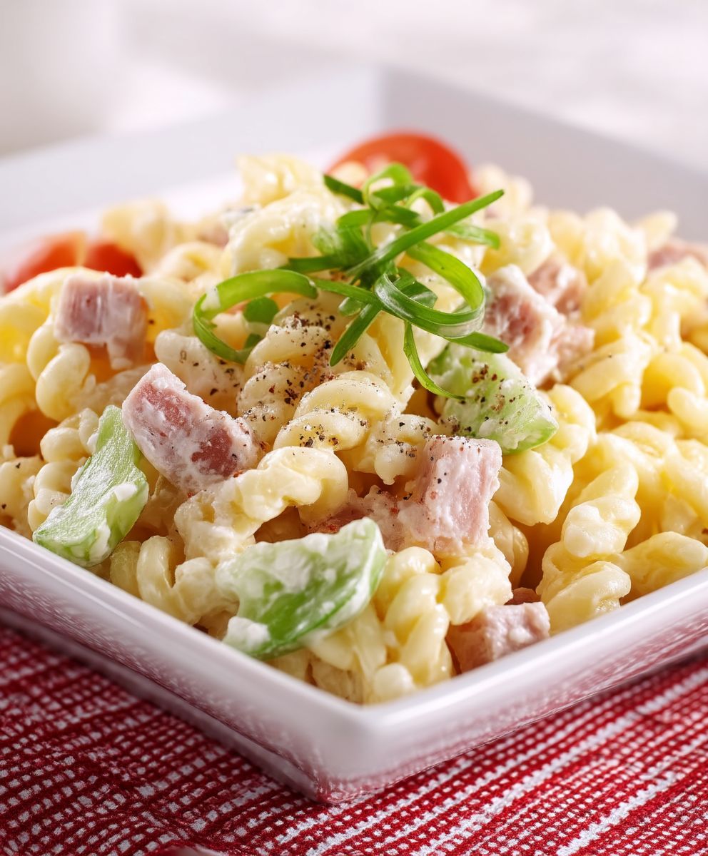 Omas klassischer Nudelsalat