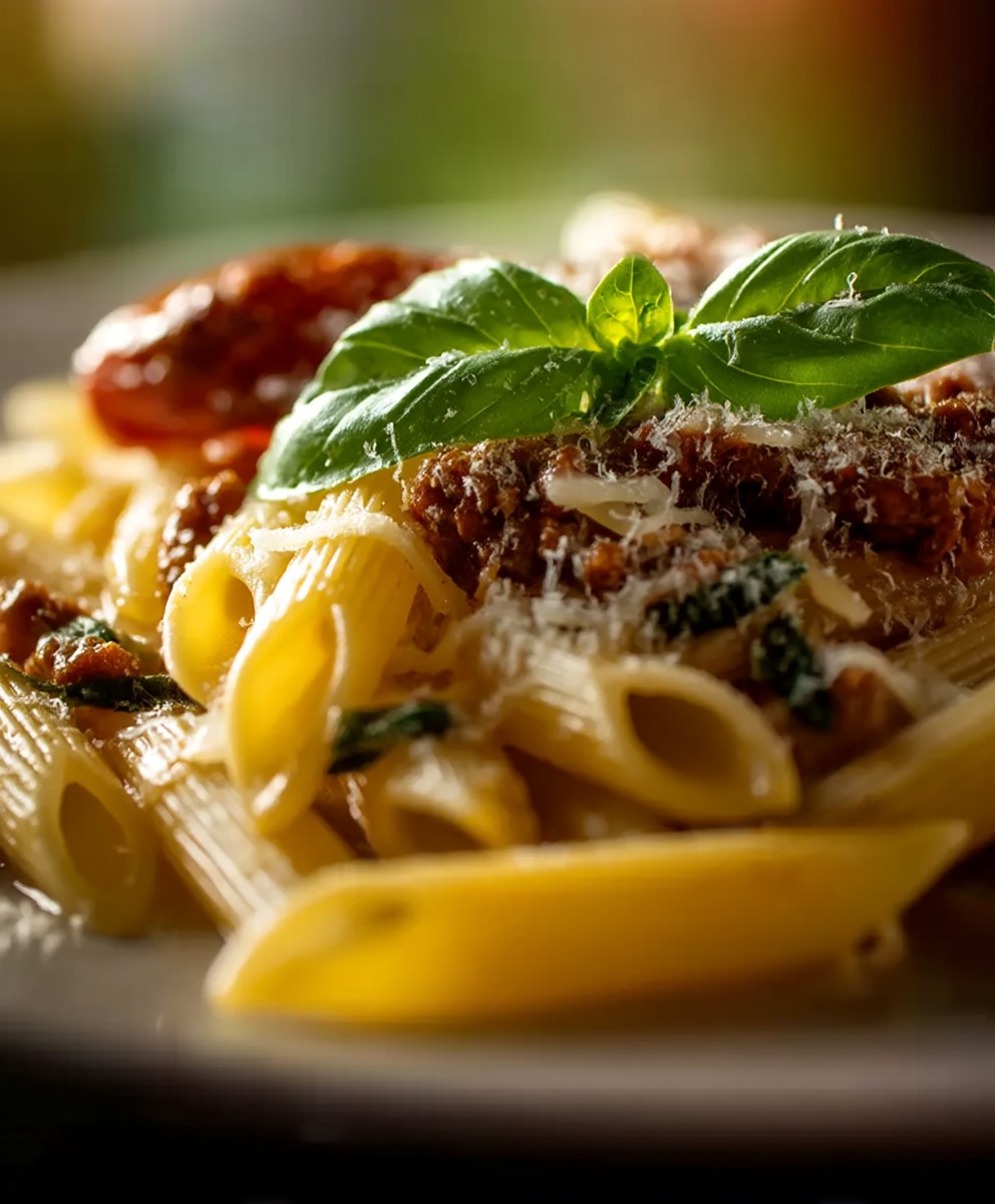 Penne Bolognese Soße