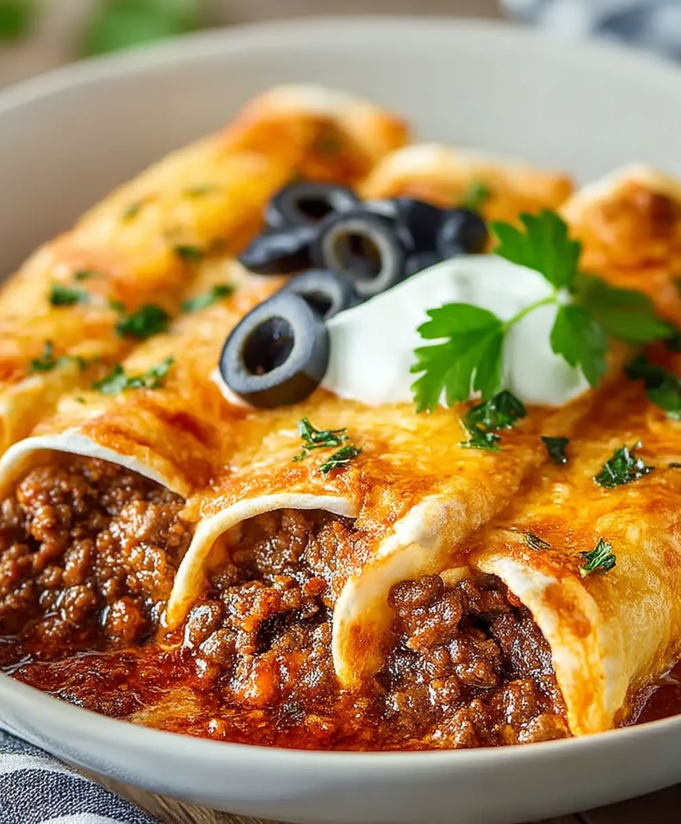 Beef Enchiladas