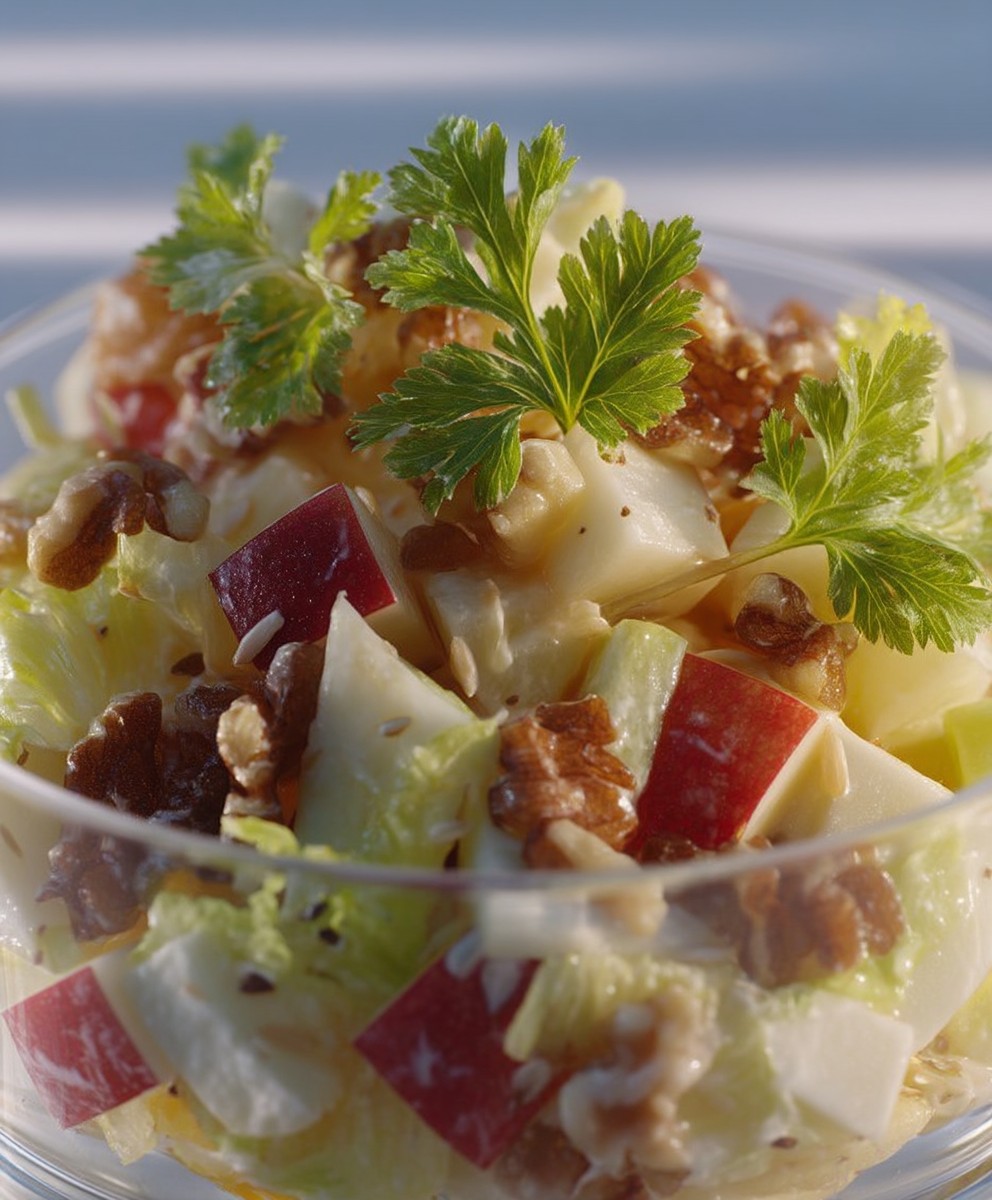 Waldorfsalat selber machen