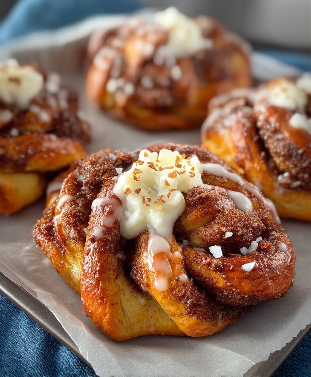 Zimtknoten einfach backen
