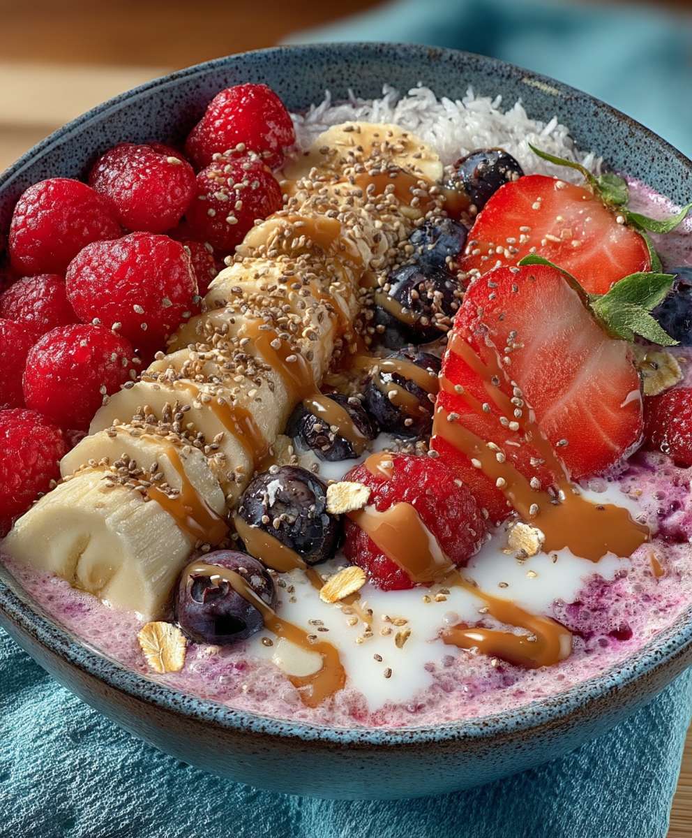 Frühstücks Bowl mit Beeren
