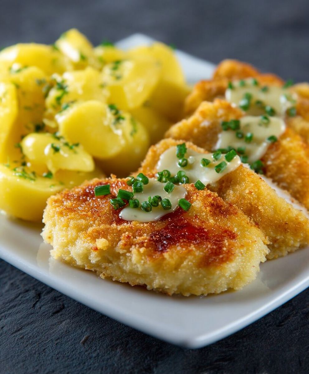 Krosse Putenschnitzel fettarm
