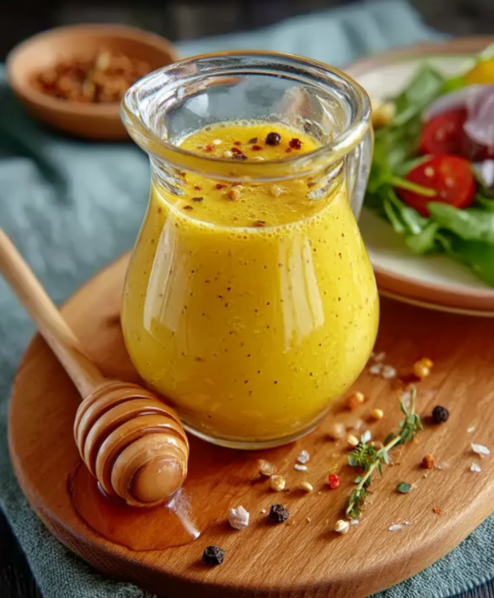 Honig Senf Dressing einfach