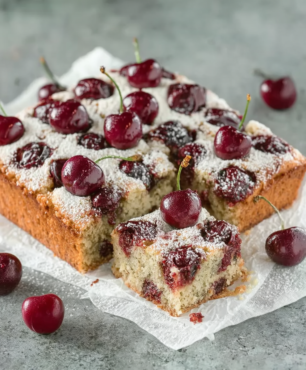 Saftiger Kirschkuchen backen