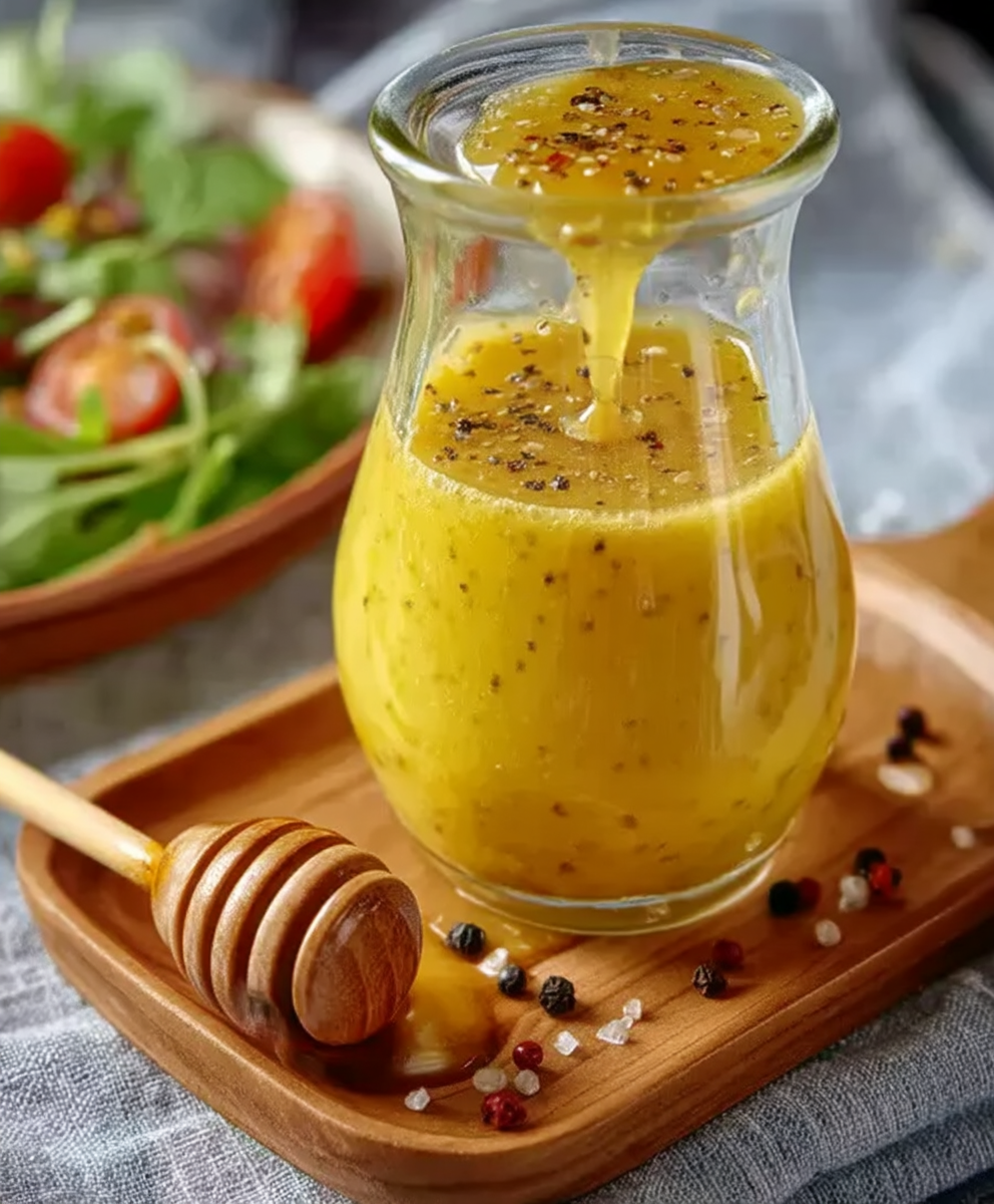Honig Senf Dressing einfach